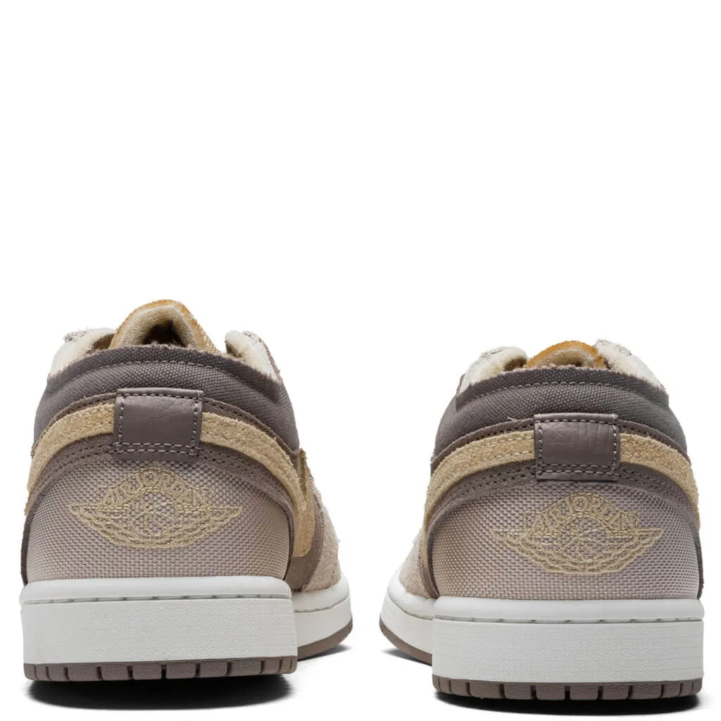 Air Jordan 1 Low SE Craft - Taupe Haze/Mint Foam/Celestial Gold