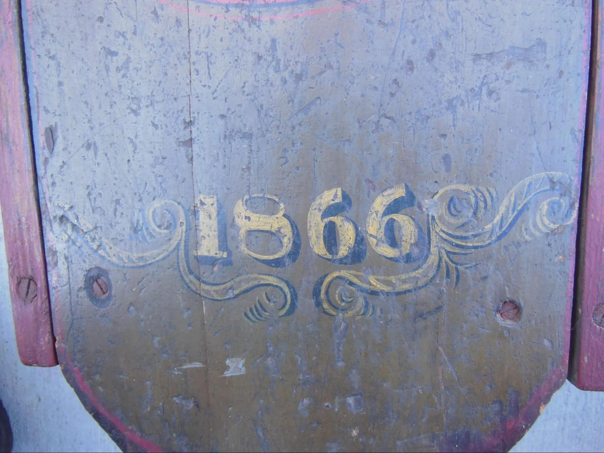 Antique General Grant 1866 Sled