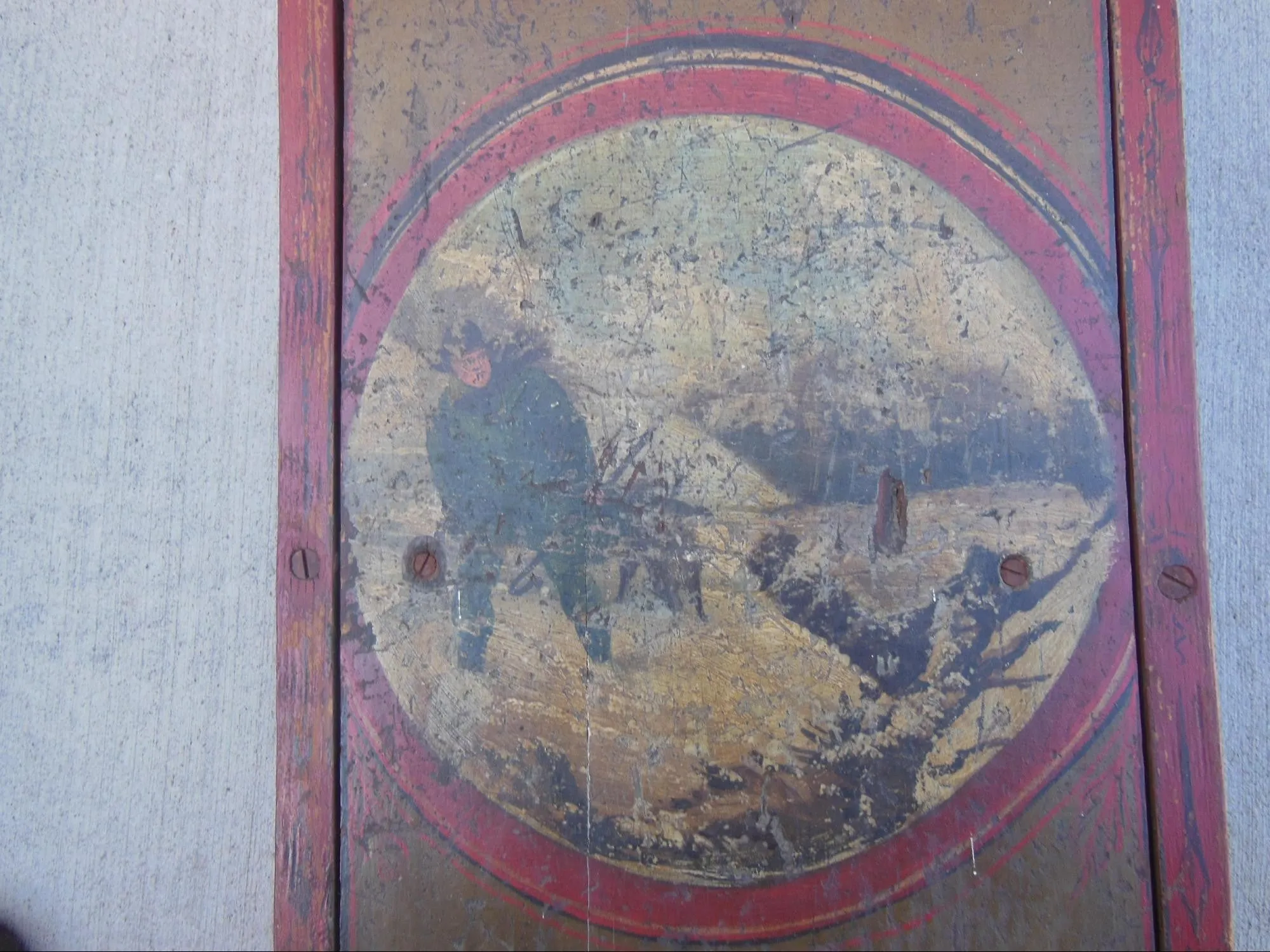 Antique General Grant 1866 Sled