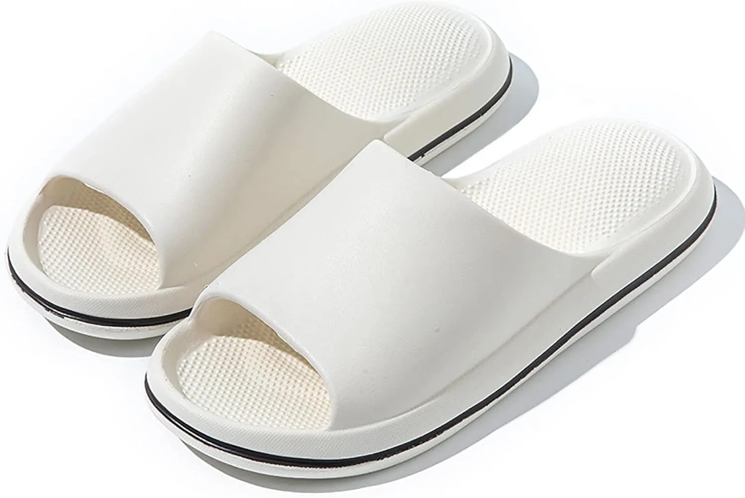 Bathroom Slippers Men Womens Slides Mens Slippers Slides for Women Lightweight Ultra Comfort Spa