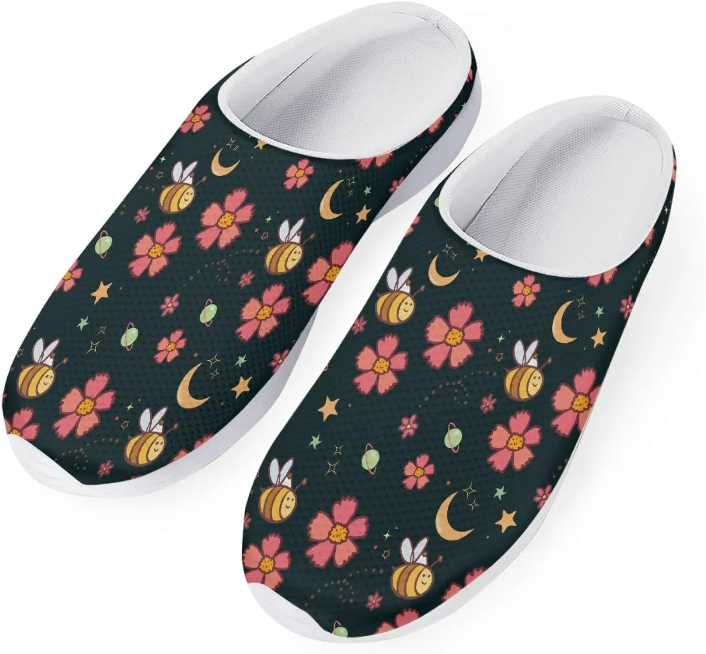Boatee Womens Mens Garden Clogs Shoes with Arch Support Slip-on Sandals