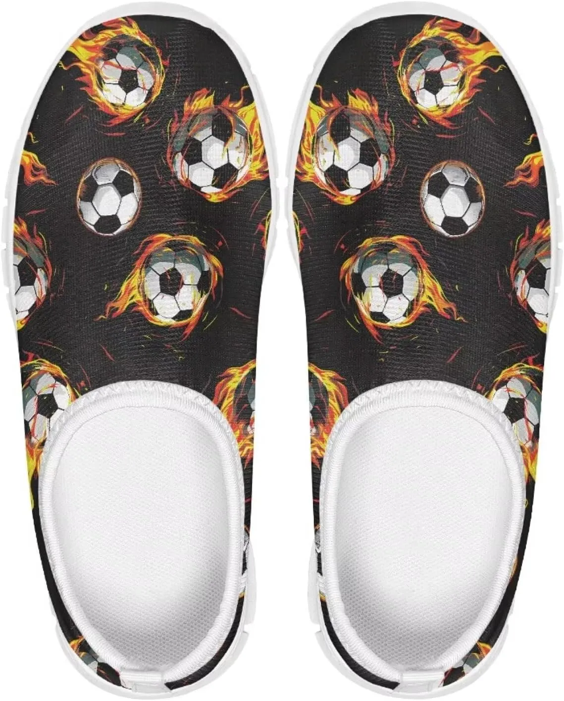 Boys Slip On Sneakers Shoes Kids Tennis Running Shoes Sport Themed