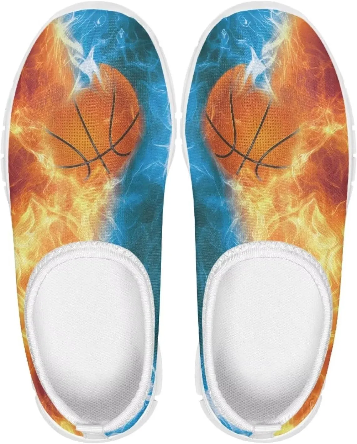 Boys Slip On Sneakers Shoes Kids Tennis Running Shoes Sport Themed