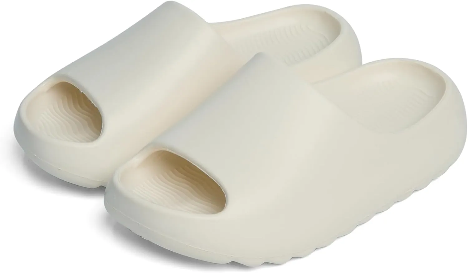 Cloud Slides for Women Men Kids, Boys Girls Shower Slippers Bathroom Pool Sandals, Pillow Slippers Comfy Non-Slip Soft Waterproof Bathroom Shower Shoes