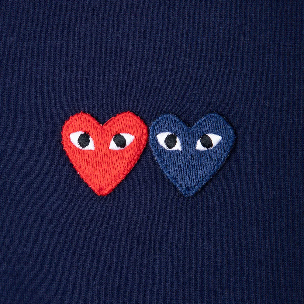 COMME des GAR�ONS PLAY T-shirt / Navy