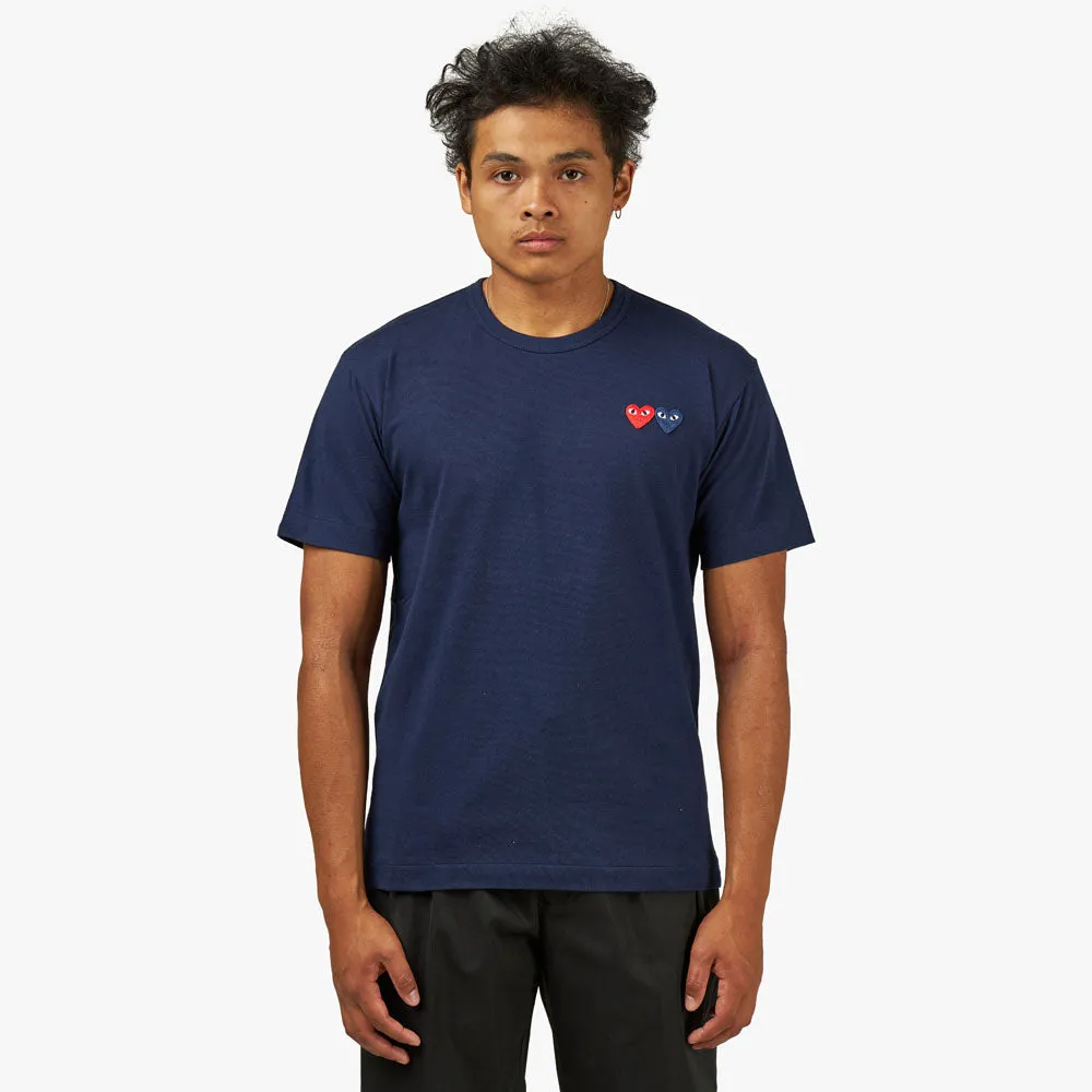 COMME des GAR�ONS PLAY T-shirt / Navy
