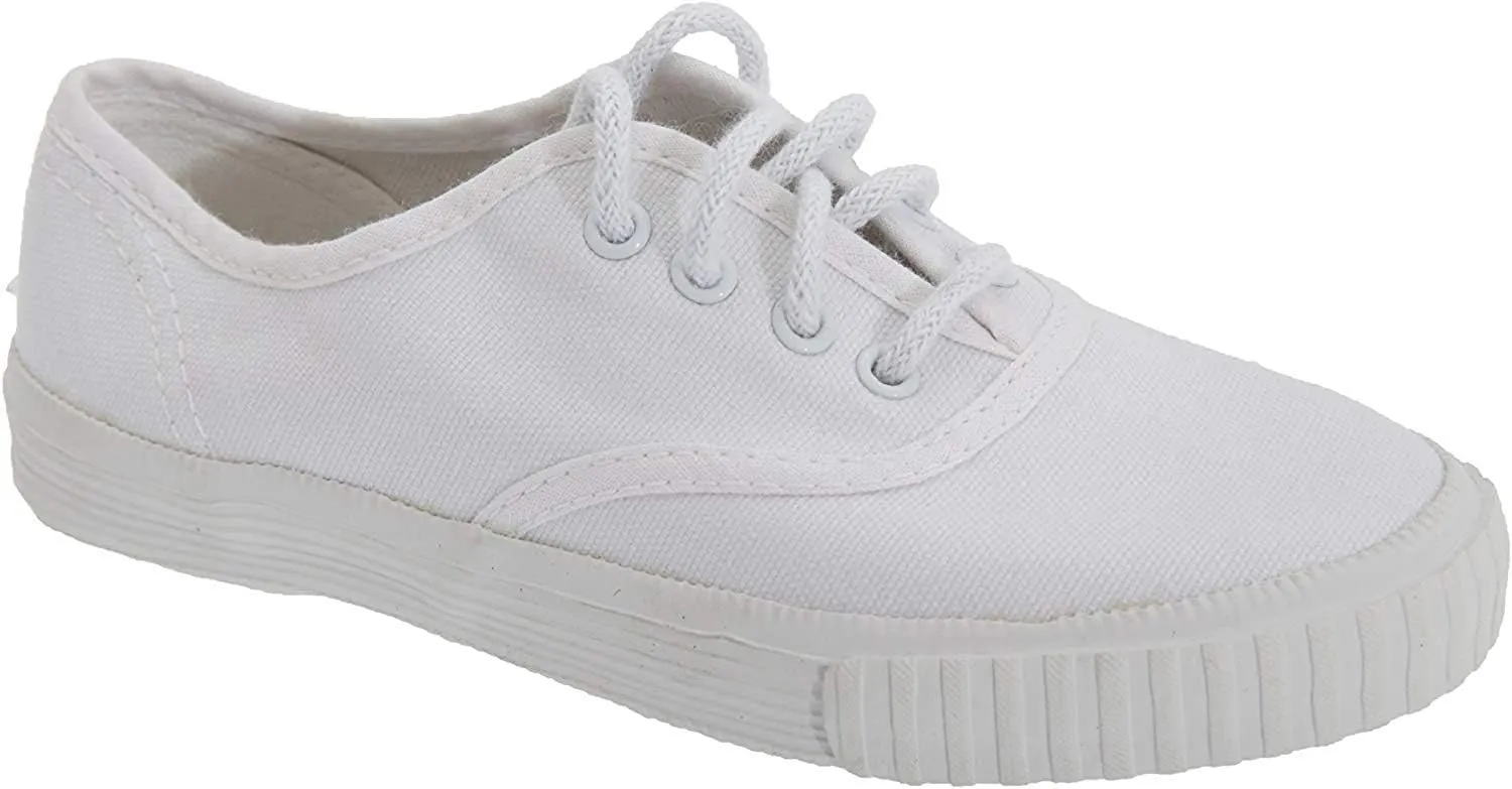 Dek Kids Unisex Junior Lace Canvas Gym Plimsolls