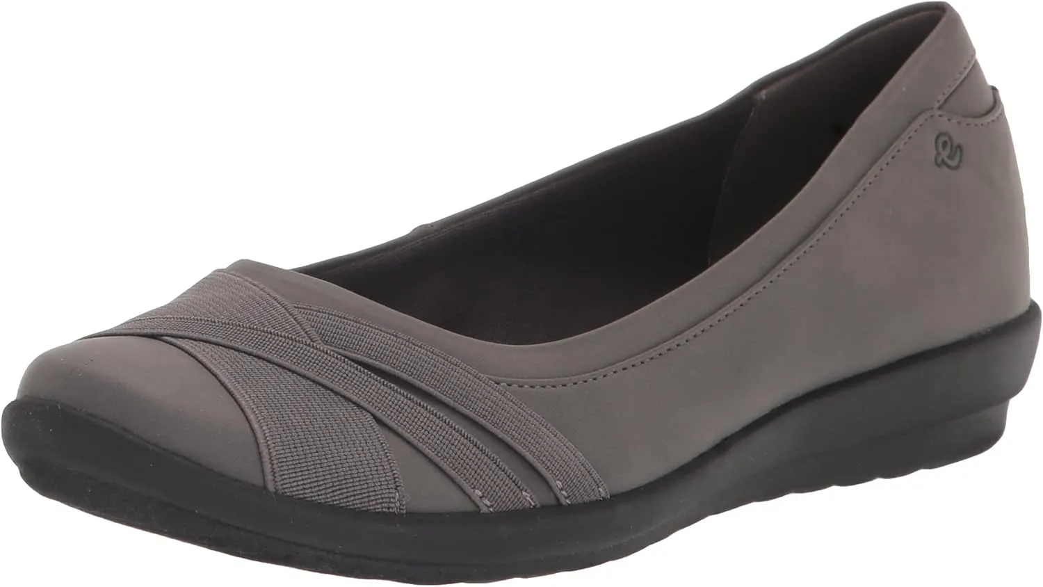 Easy Spirit Womens Acasia 3 Solid Slip On Ballet Flats