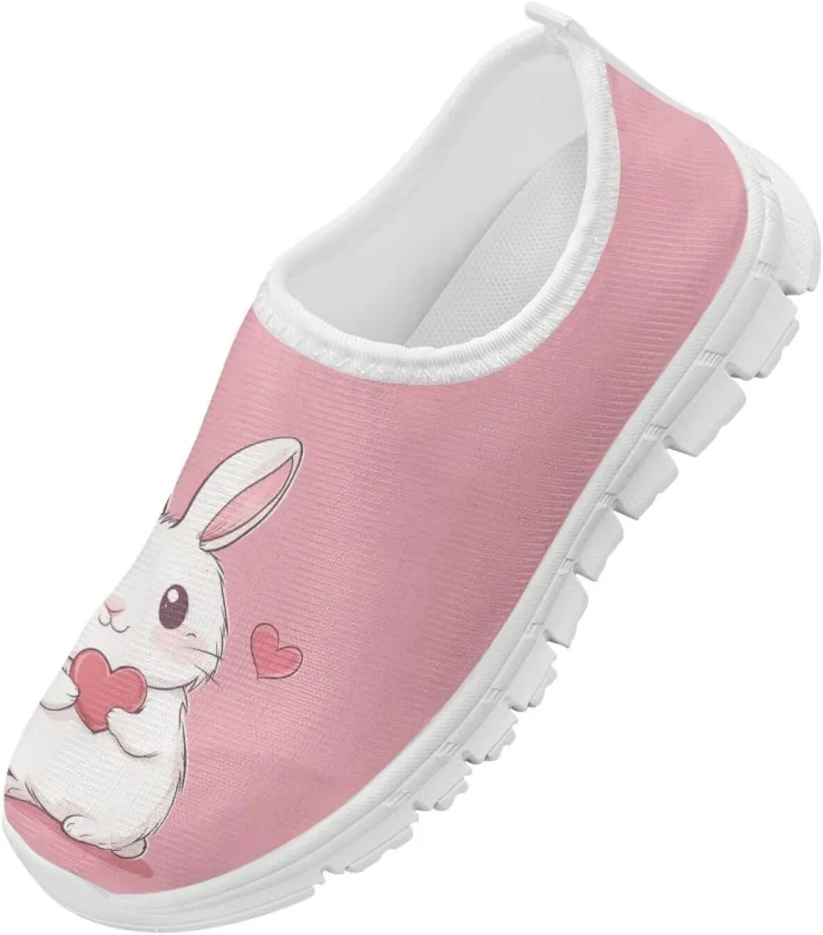Girls Slip On Sneakers Trendy Kids Tennis Running Shoes School Shoes