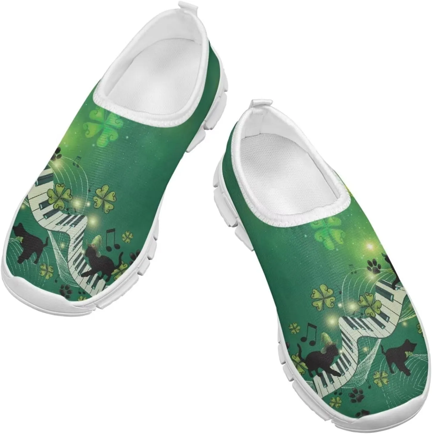 Girls Tennis Shoes Fashion Kids Slip On Running Shoes Breathable Shoes