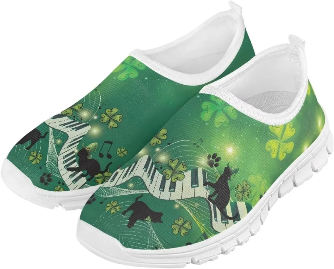 Girls Tennis Shoes Fashion Kids Slip On Running Shoes Breathable Shoes