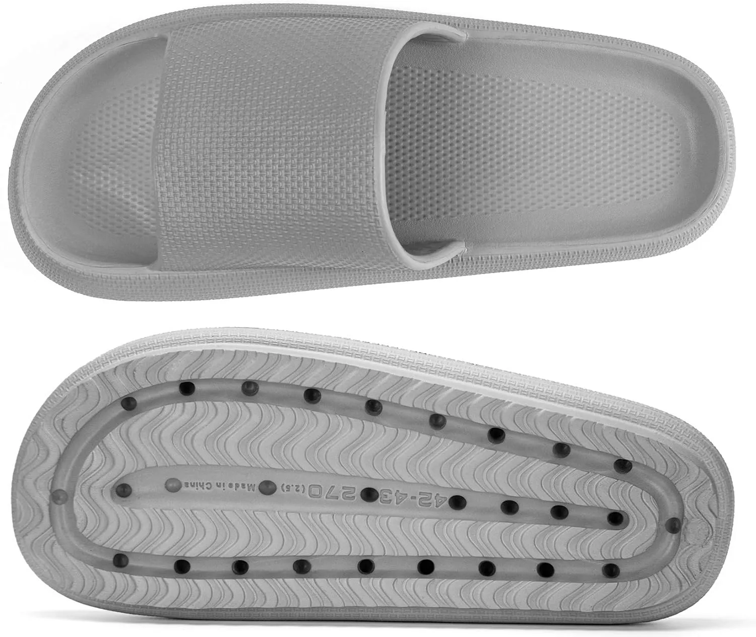 Happy Lily Cloud Slides for Women, Slippers for Men, Womens Sandals, Pillow Slides Shower Shoes House Slippers Beach Sandals Casual Summer