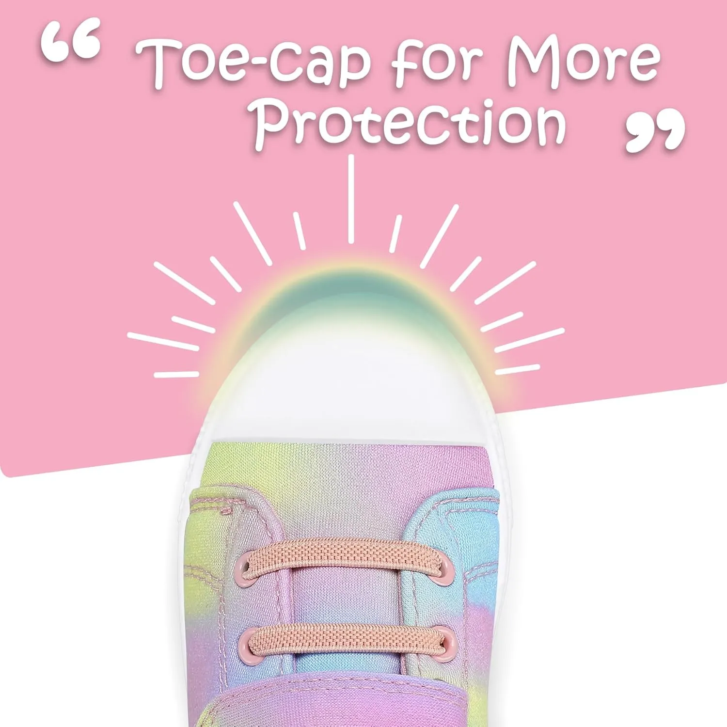 K KomForme Toddler Shoes Boys Girls Canvas Sneakers Size 4-13