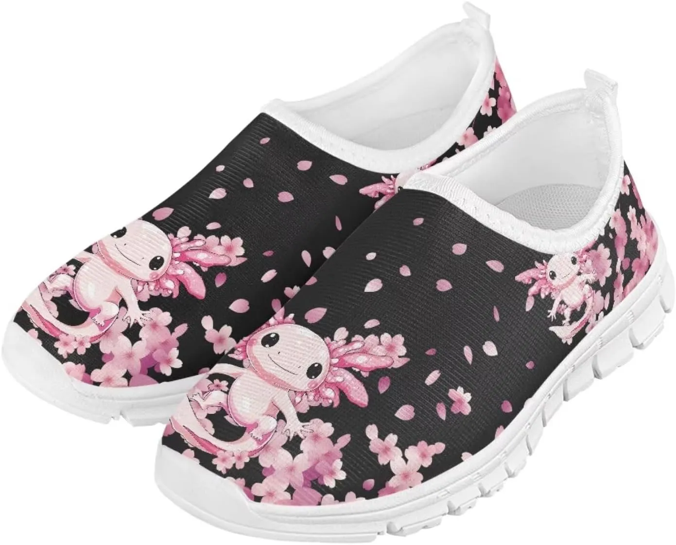 Kids Athletic Shoes Cute Girls Gym Running Slip On Shoes for Girl