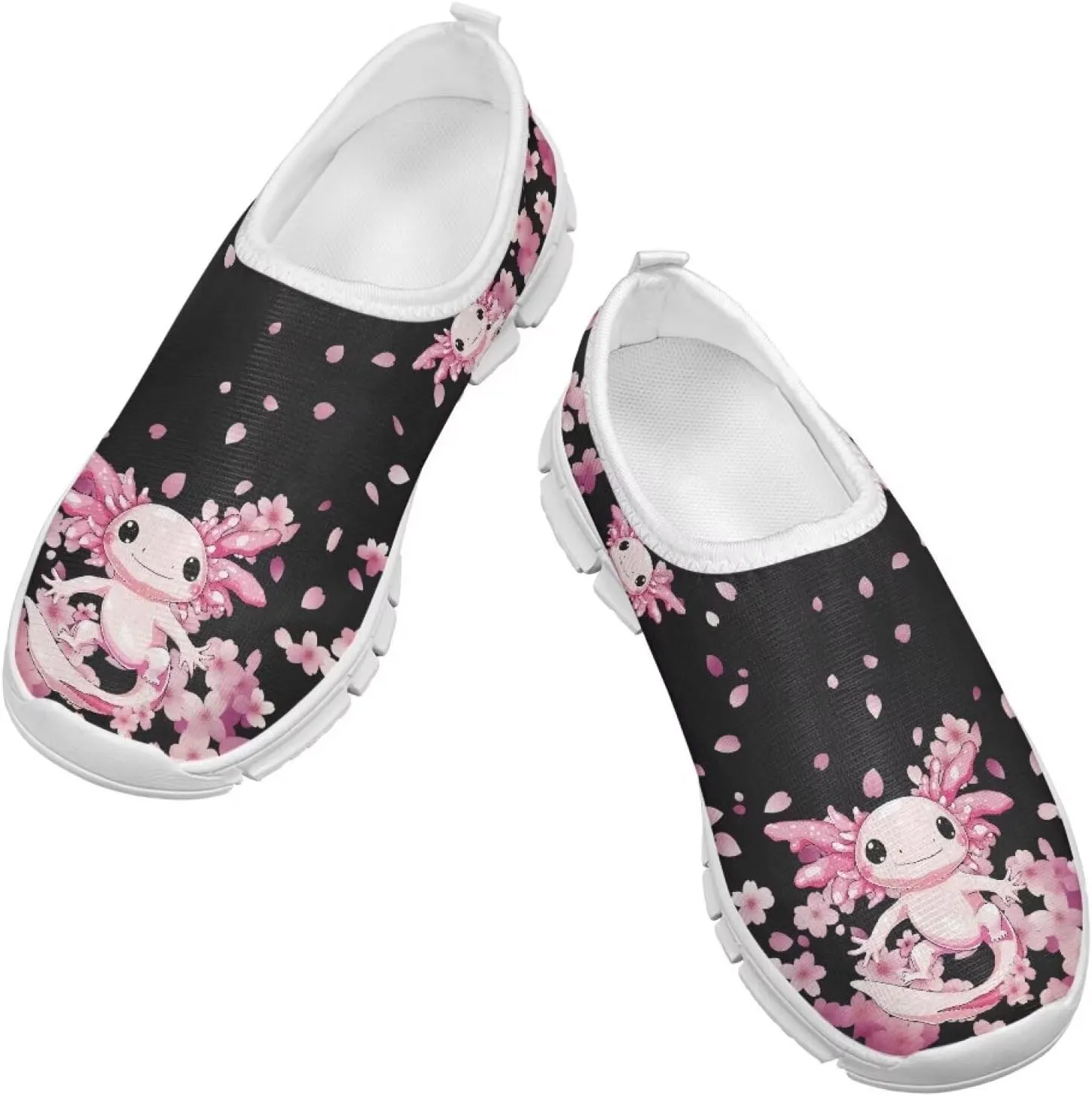 Kids Athletic Shoes Cute Girls Gym Running Slip On Shoes for Girl