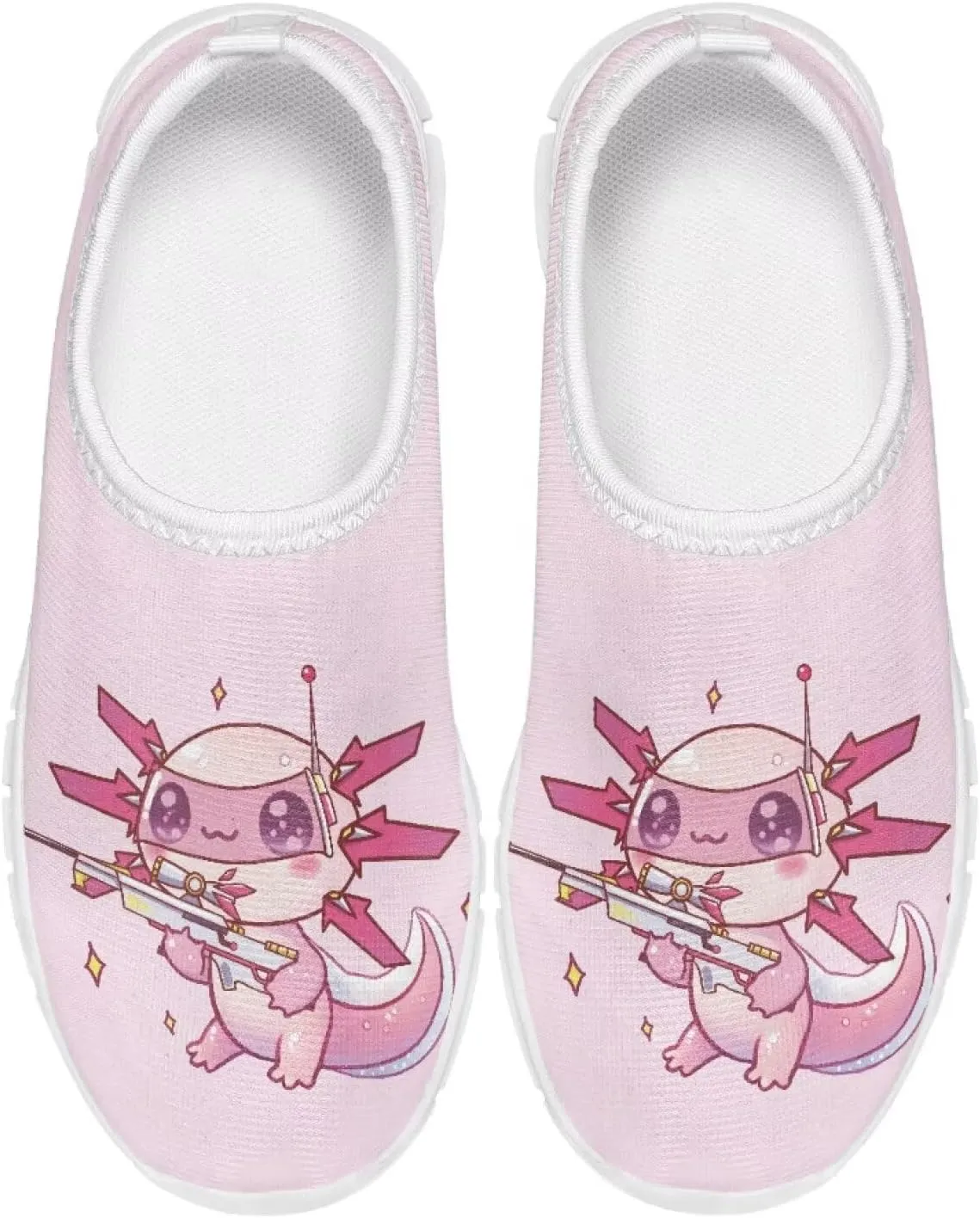 Kids Athletic Shoes Cute Girls Gym Running Slip On Shoes for Girl
