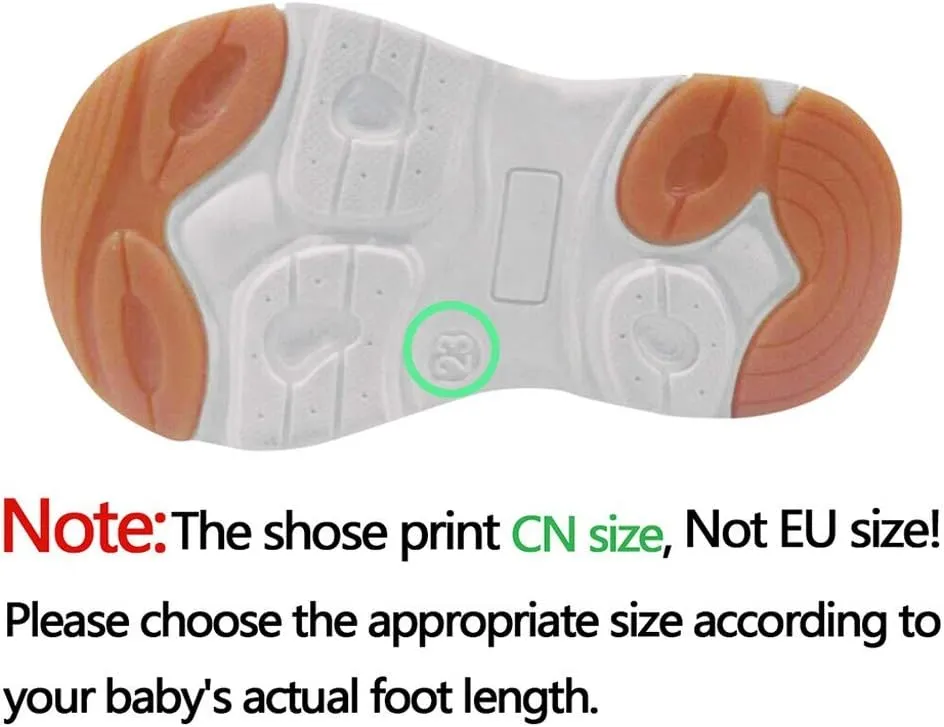 Kids Light Up Shoes Boys Girls LED Sneakers Cute Fashion Flashing Breathable Athletic Running First Walking Shoes