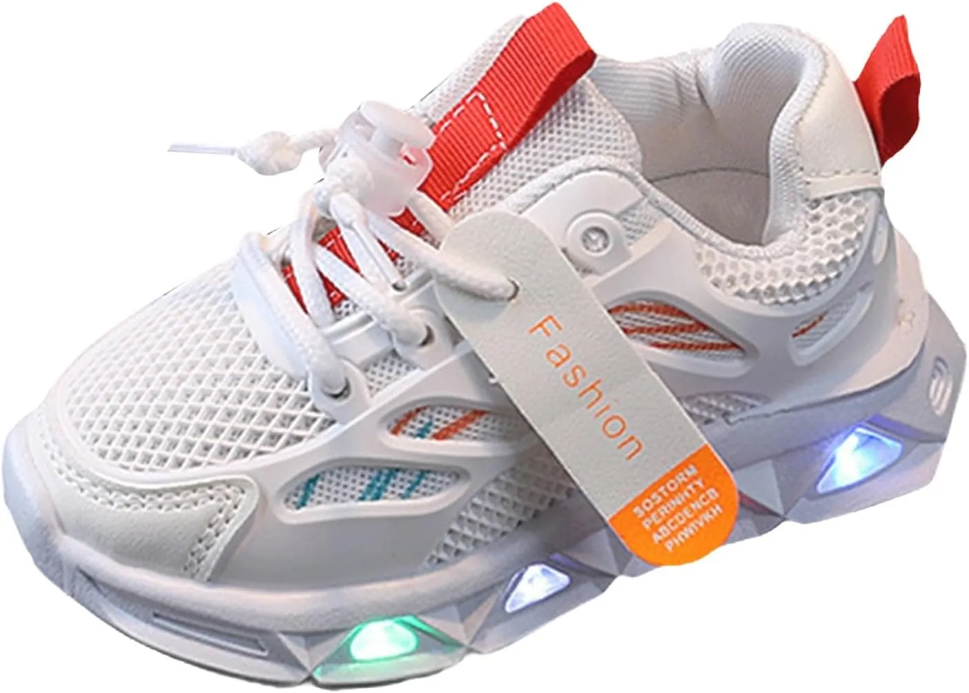 Kids Light Up Sneakers Boys Girls Soft Sole Breathable Sport Shoes LED Glowing Luminous Tennis Sneakers for Outdoor