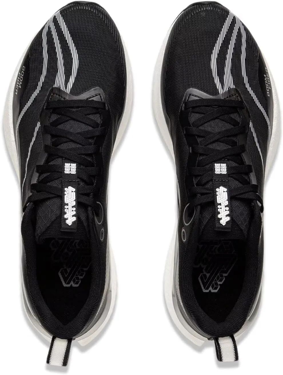 LI-NING RED Hare 8 PRO Men's Running Shoes Reflective Boom Fiber Lightweight High Rebound Racing Training Sneakers ARPV003