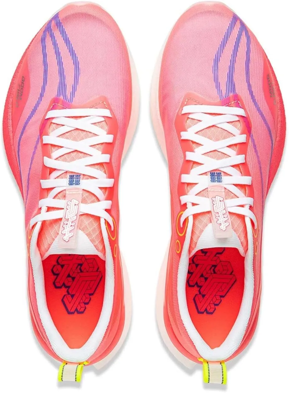 LI-NING RED Hare 8 PRO Men's Running Shoes Reflective Boom Fiber Lightweight High Rebound Racing Training Sneakers ARPV003