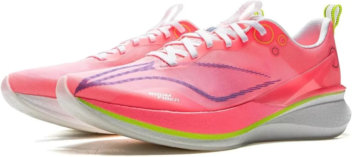 LI-NING RED Hare 8 PRO Men's Running Shoes Reflective Boom Fiber Lightweight High Rebound Racing Training Sneakers ARPV003