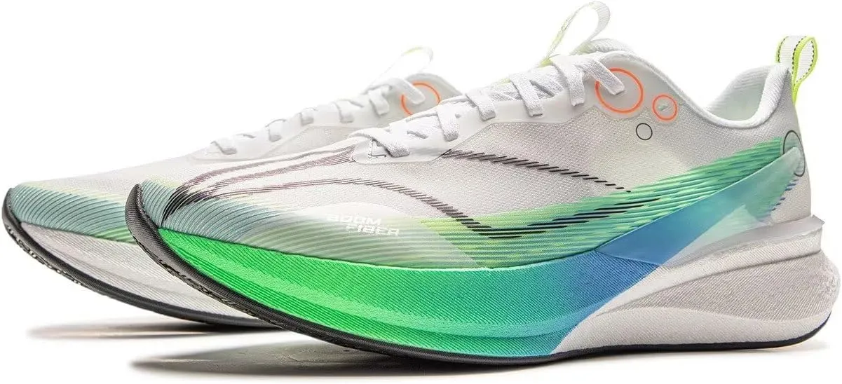 LI-NING RED Hare 8 PRO Men's Running Shoes Reflective Boom Fiber Lightweight High Rebound Racing Training Sneakers ARPV003