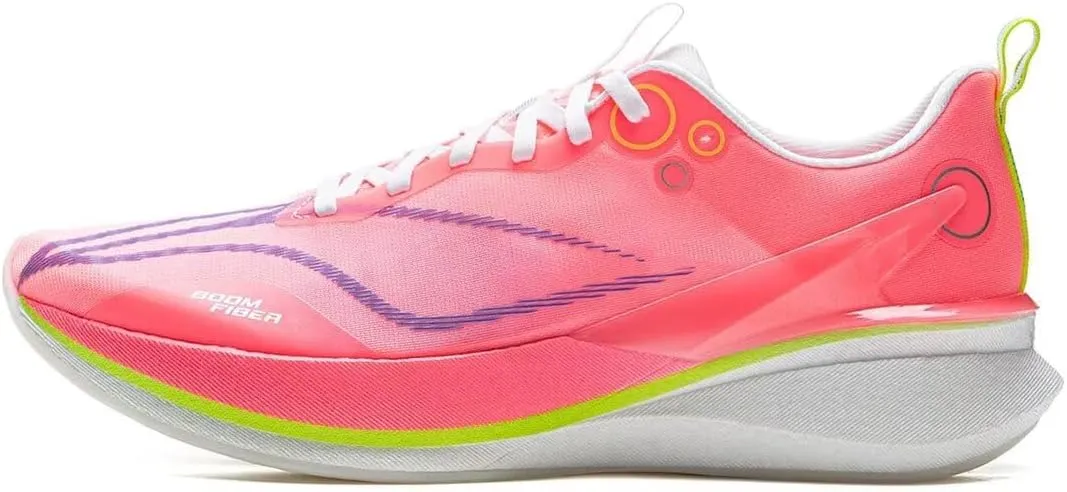 LI-NING RED Hare 8 PRO Men's Running Shoes Reflective Boom Fiber Lightweight High Rebound Racing Training Sneakers ARPV003