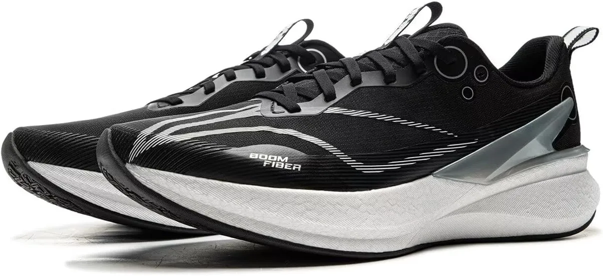 LI-NING RED Hare 8 PRO Men's Running Shoes Reflective Boom Fiber Lightweight High Rebound Racing Training Sneakers ARPV003