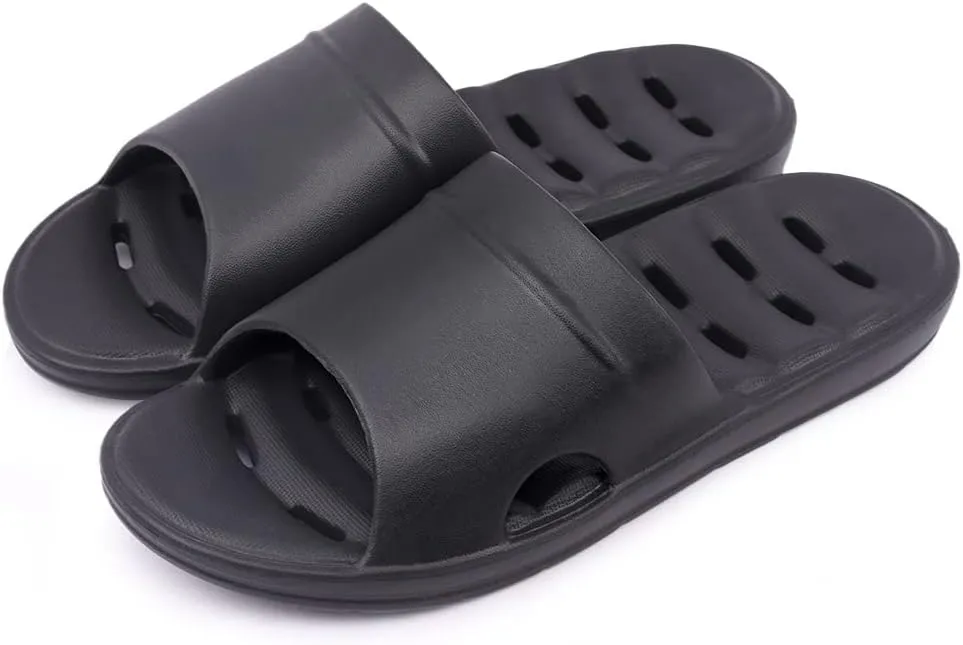 LM Women Shower Slippers Bathroom Slippers Sandals House Slippers Non Slip Shoes Dorm Shoes