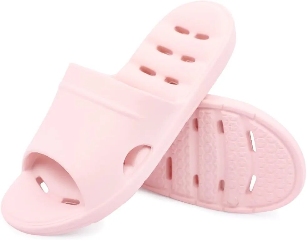 LM Women Shower Slippers Bathroom Slippers Sandals House Slippers Non Slip Shoes Dorm Shoes