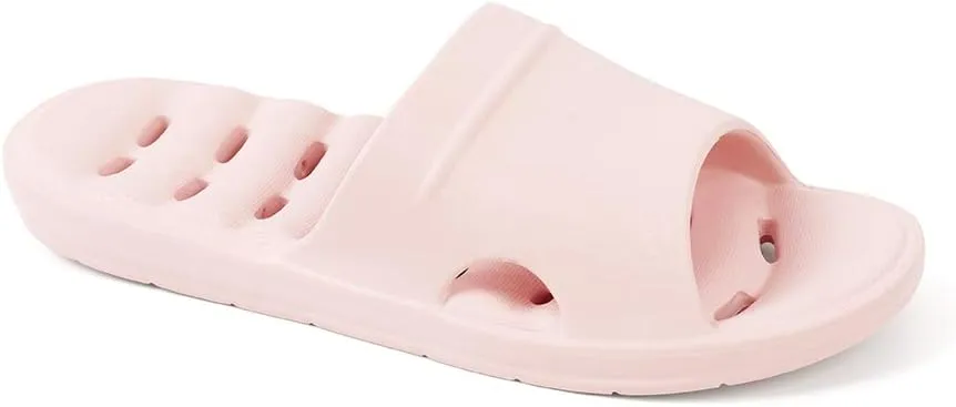 Luffymomo Womens Shower Sandals Slippers Non-Slip Bathroom Slippers with Drainage Holes