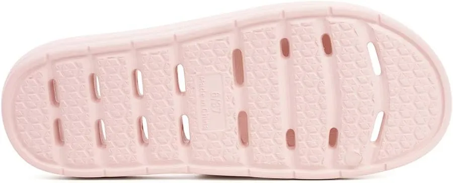 Luffymomo Womens Shower Sandals Slippers Non-Slip Bathroom Slippers with Drainage Holes