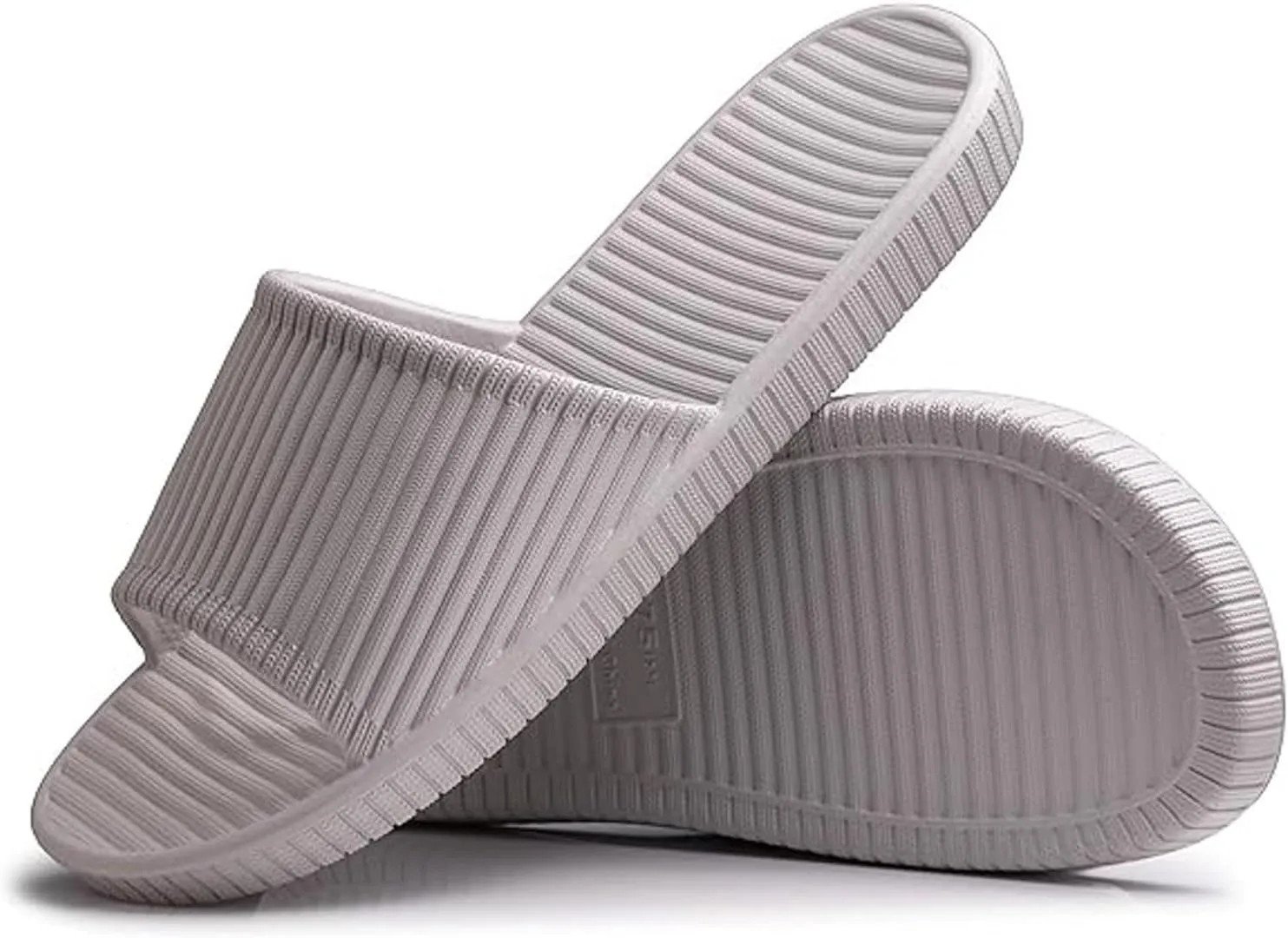 Men and Women Same Couples Quick Drying Thick Soled Soft Soled Solid Color Home Sock Slippers for Women