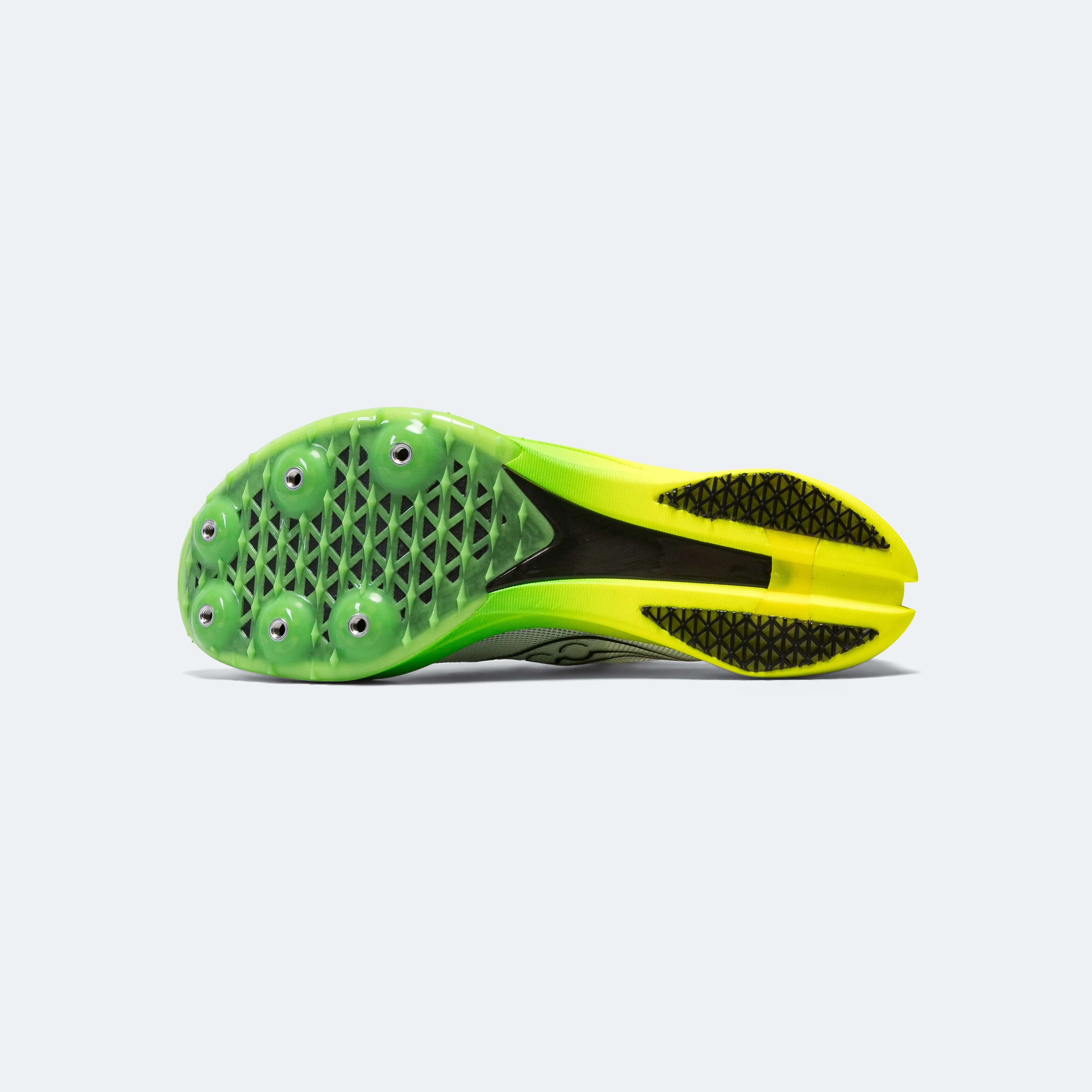 Mens Endorphin Cheetah - White/Slime