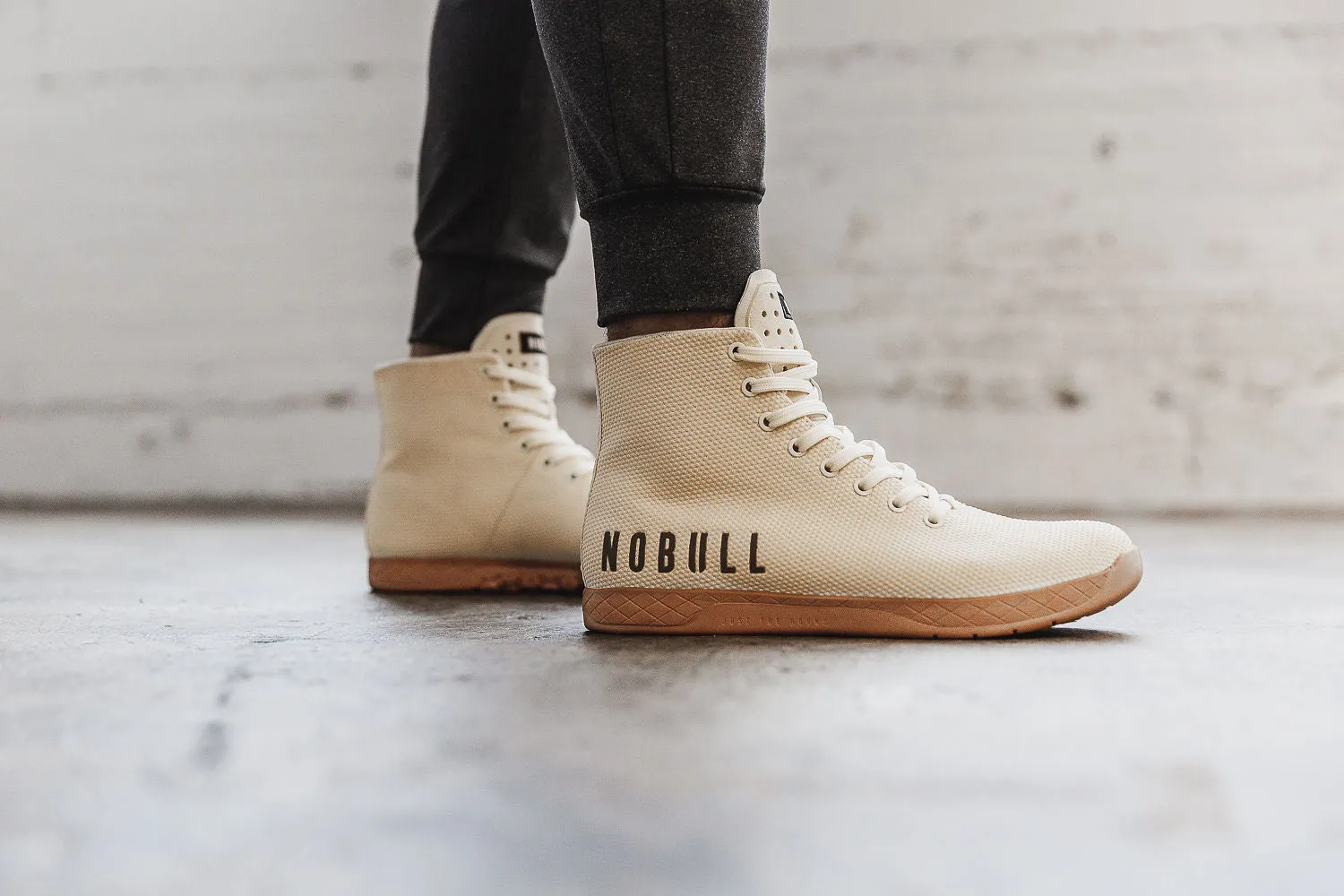 Men's Gum High-Top Trainer