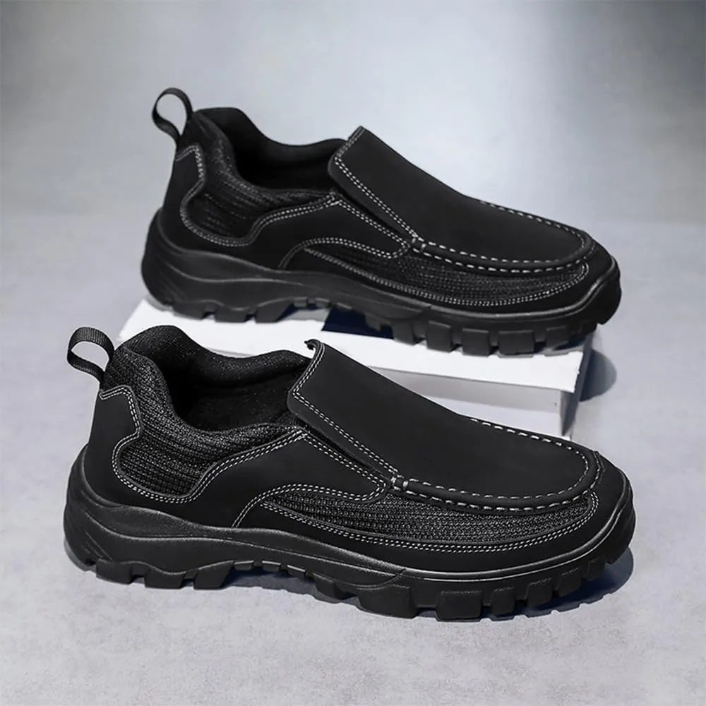 Men's Lightweight Breathable Casual Orthopedic Slip-On Walking Shoes