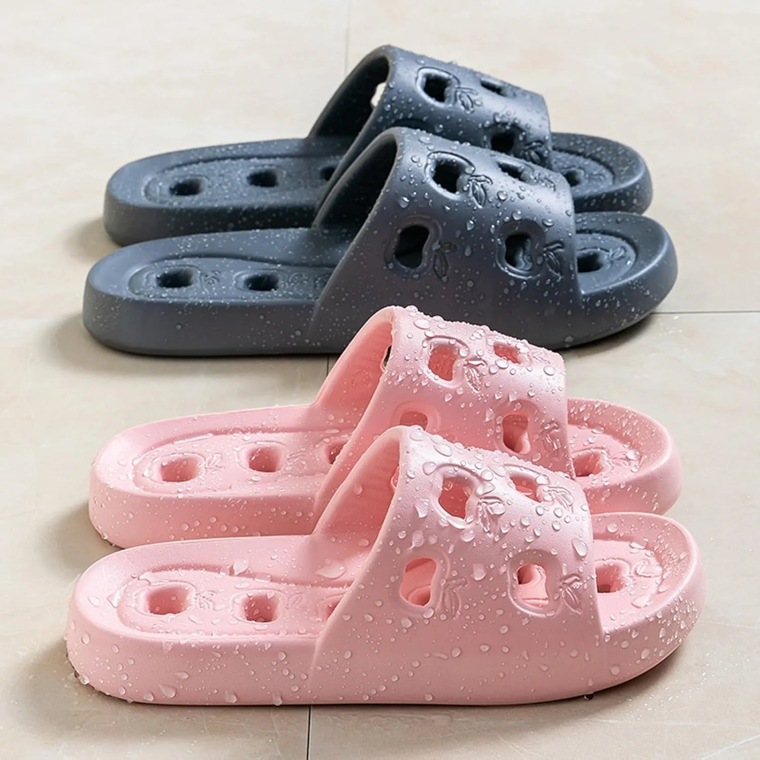 Mens Slides Shower Shoes Women Slides for Men Womens Ultimate Comfort Public Soft Sole Slippers