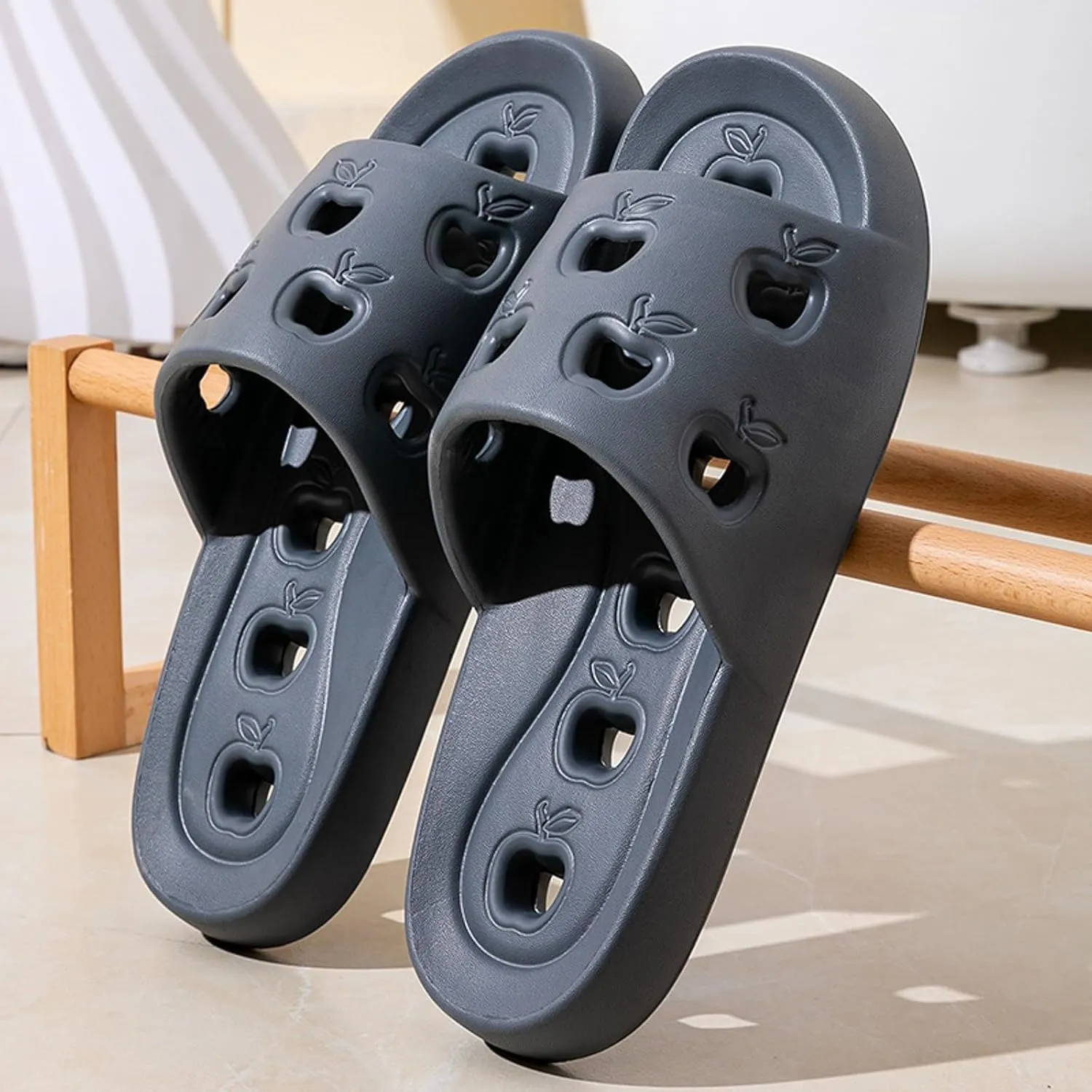 Mens Slides Shower Shoes Women Slides for Men Womens Ultimate Comfort Public Soft Sole Slippers