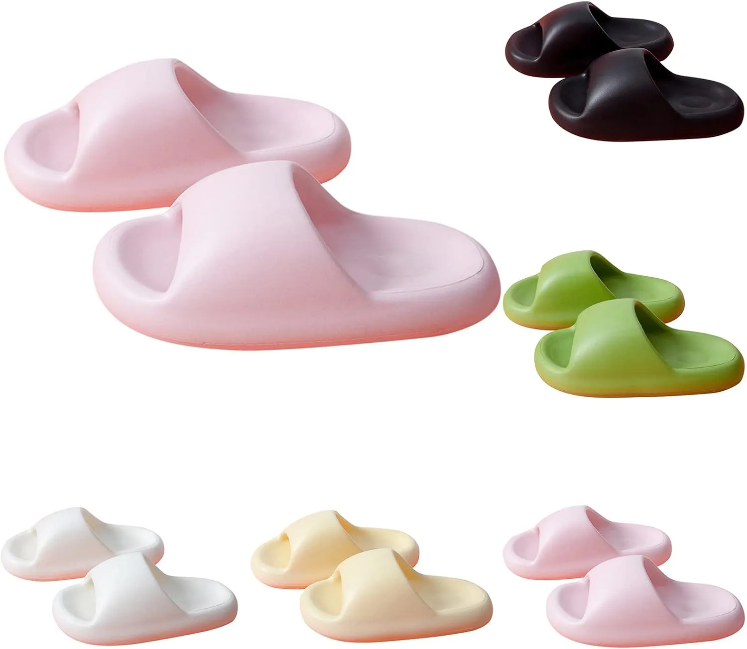 Mens Slippers Slides for Women Mens Shower Shoes Shower Shoes Women Beach Bathroom House Slides Slippers