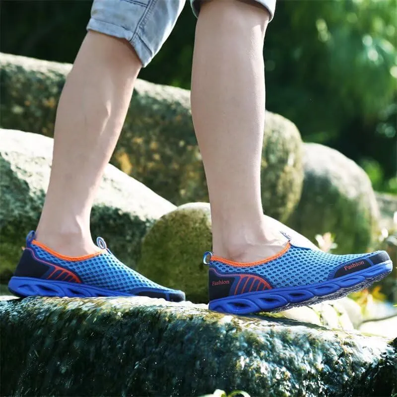 Mens Womens Lightweight Breathable Water Shoes for River Beach