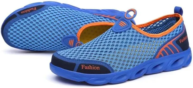 Mens Womens Lightweight Breathable Water Shoes for River Beach