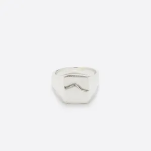 Mountain Signet Ring (Silver)