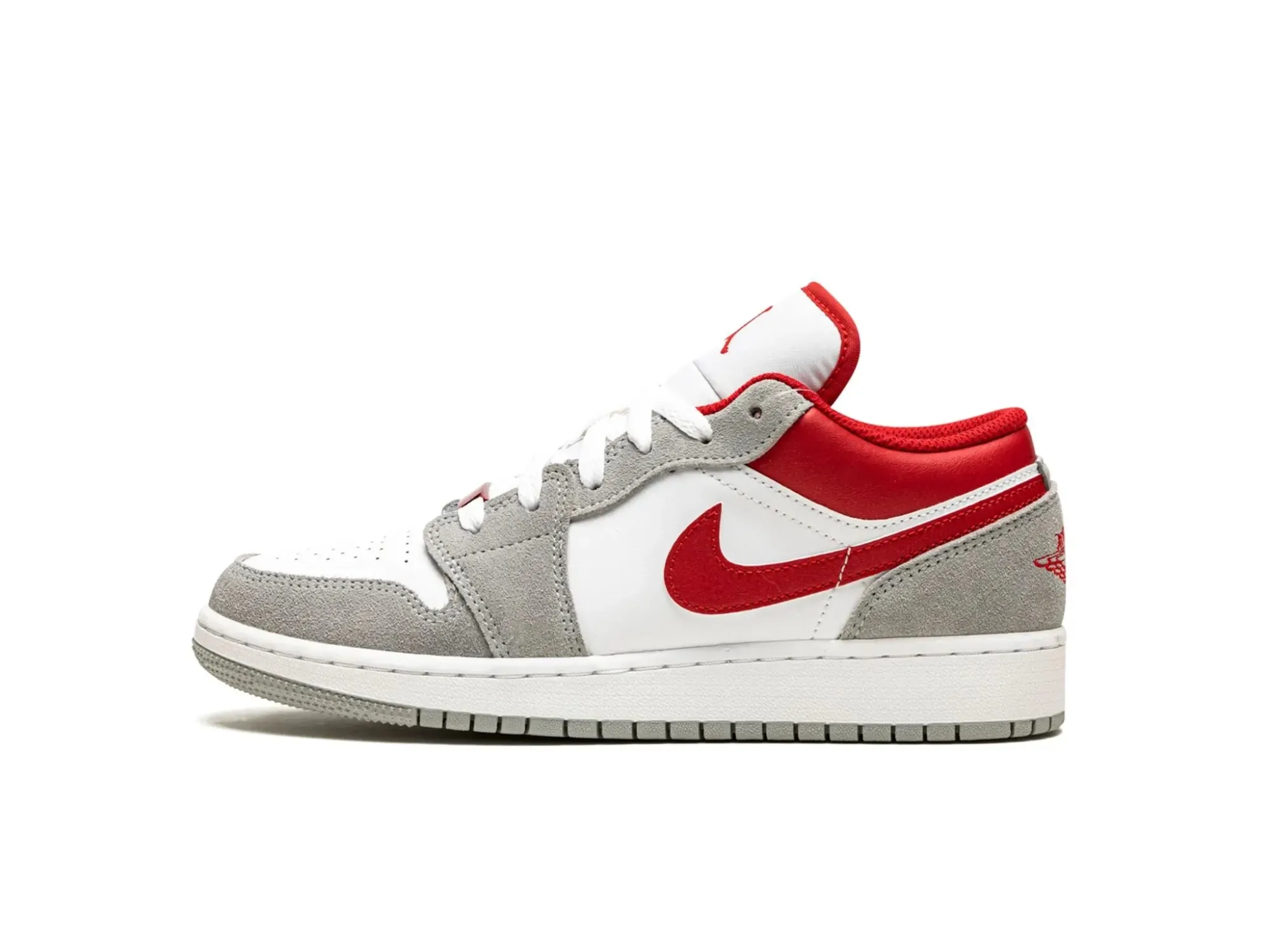 Nike Air Jordan 1 Low "Light Smoke Grey Gym Red"