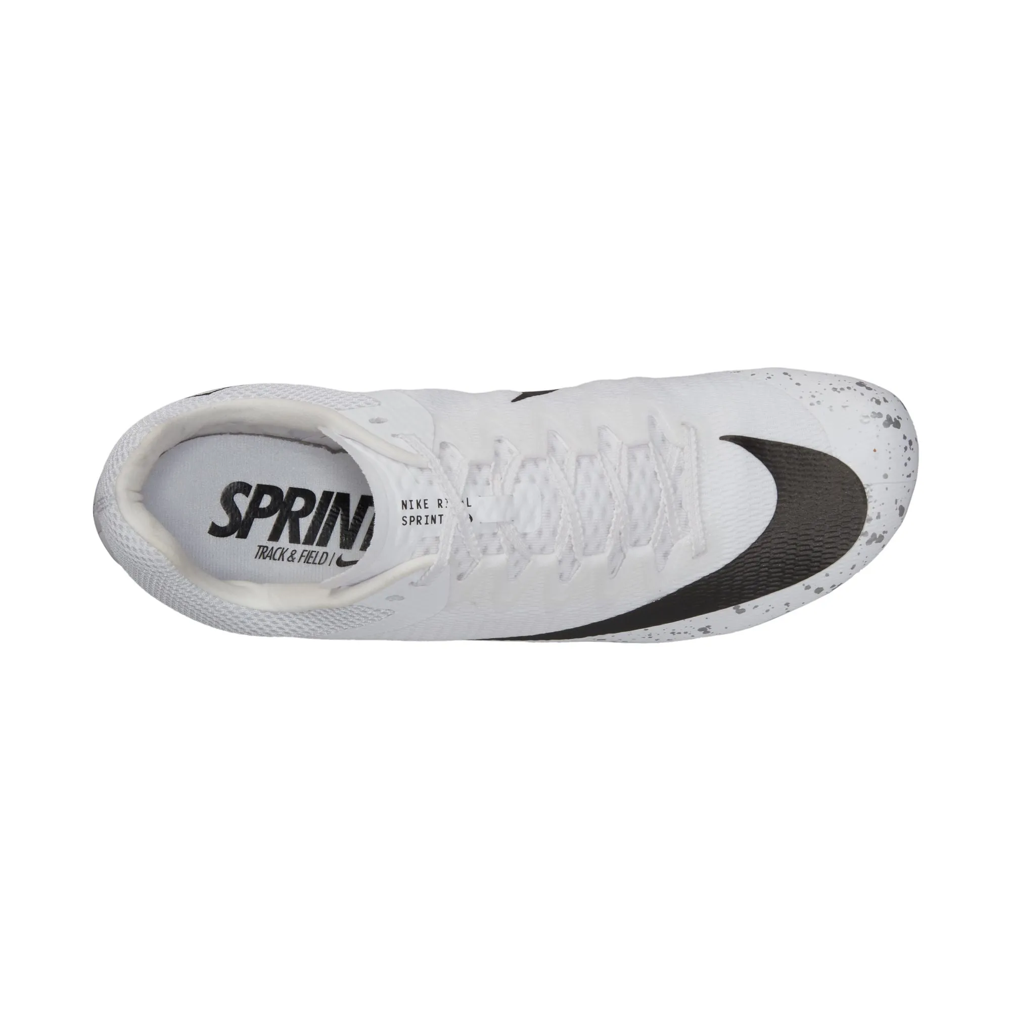 Nike Zoom Rival Sprint Running Spikes White / Black