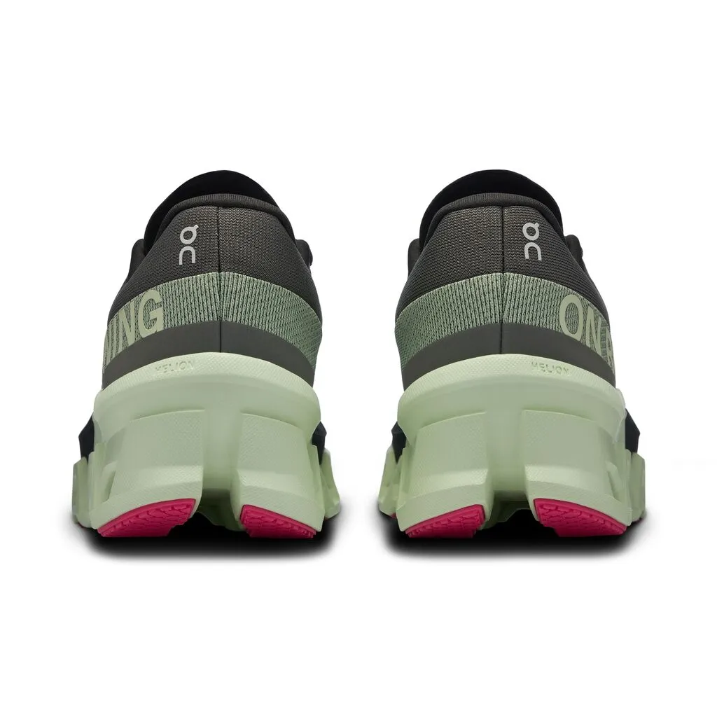 On Women's Cloudmonster 2 Running Shoes Asphalt / Lima