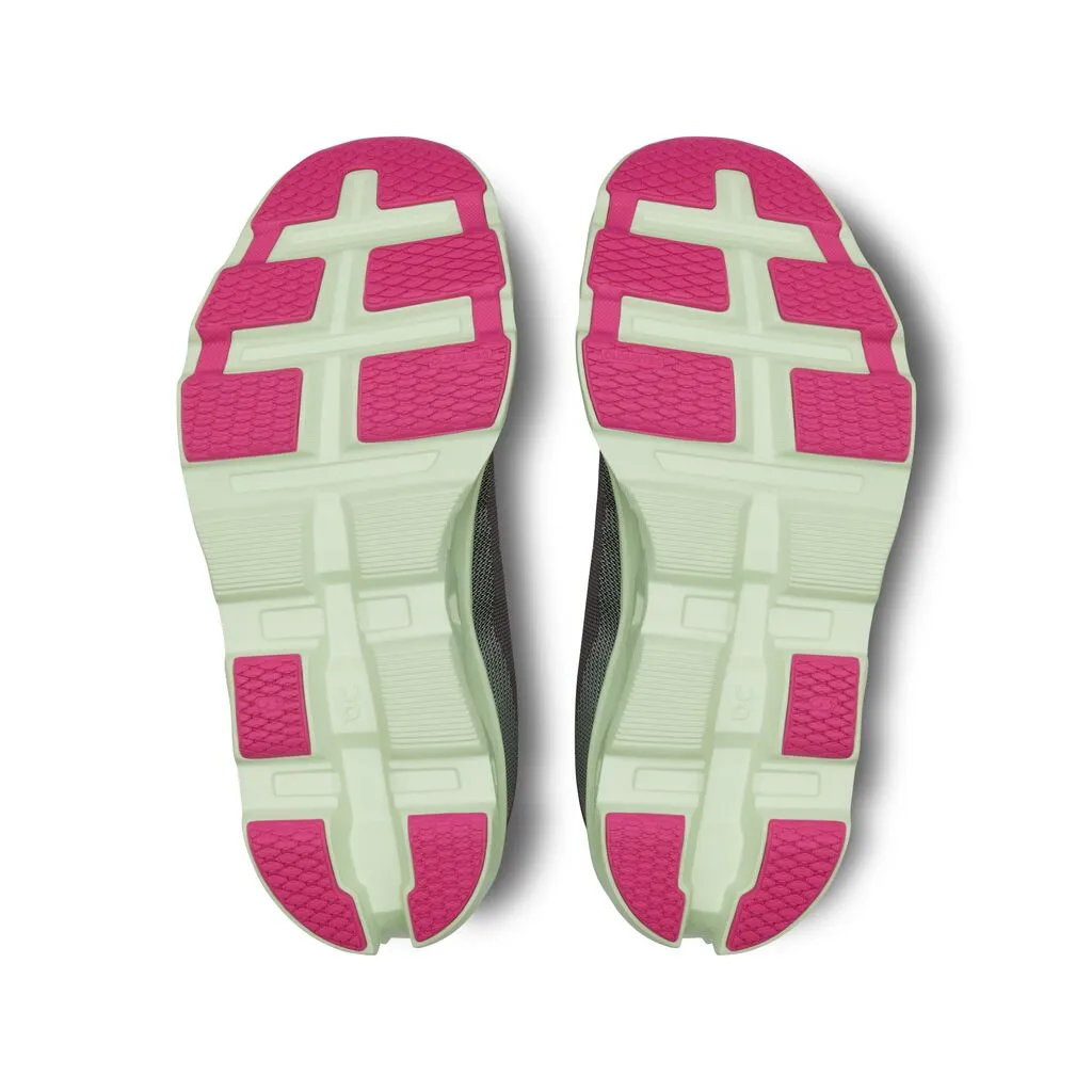 On Women's Cloudmonster 2 Running Shoes Asphalt / Lima