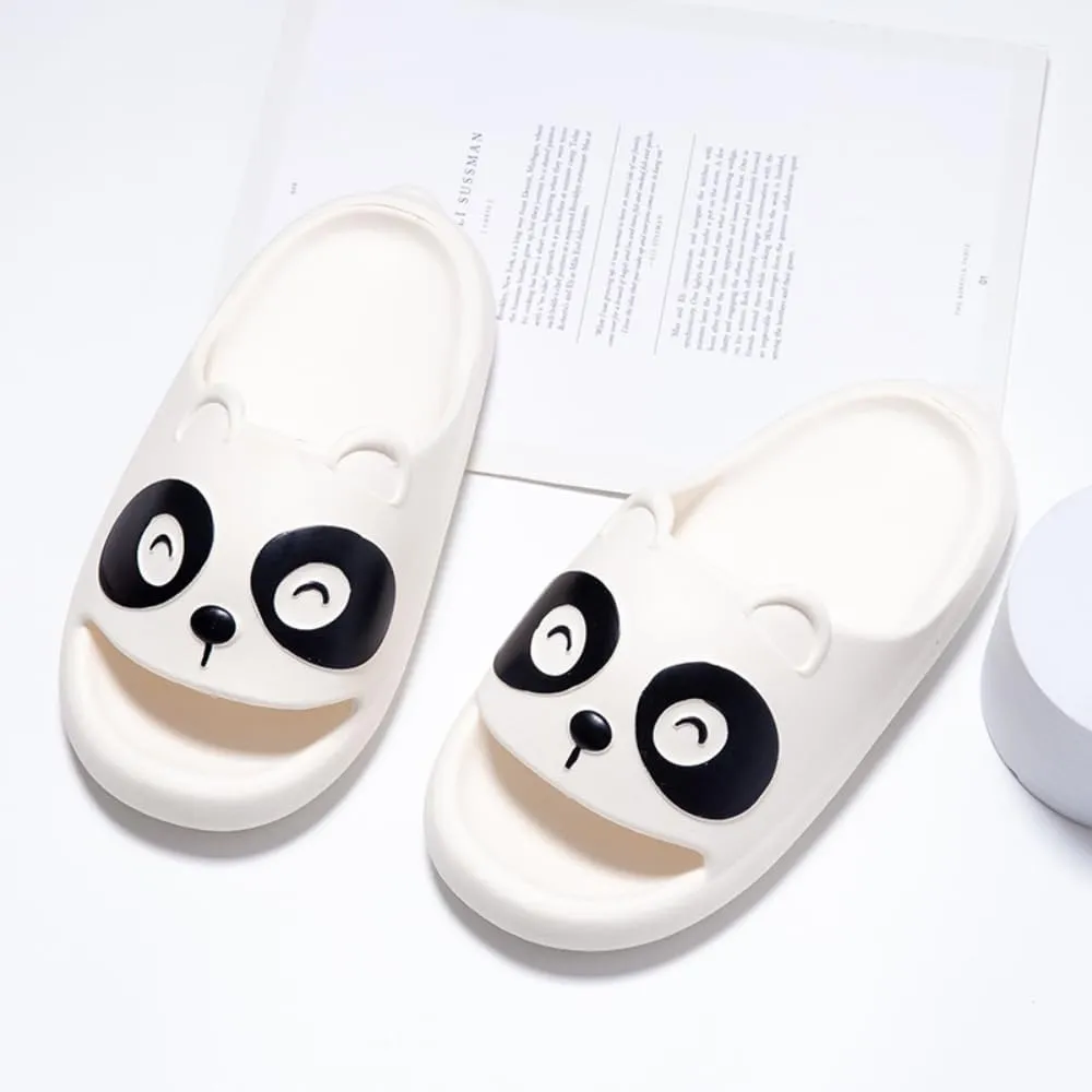 Panda Slippers Bathroom Slippers Cartoon Men and Women Summer New Home Slipper Couple