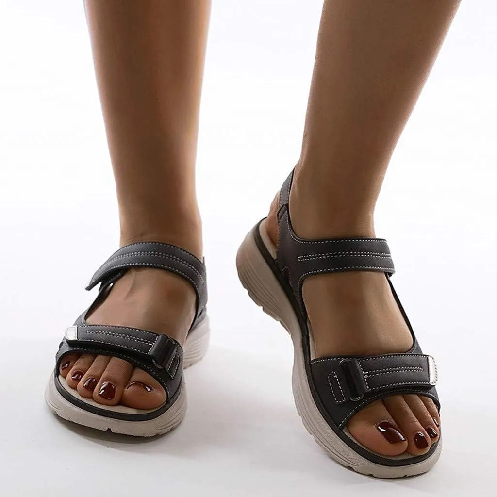 Sandals for Women Dressy Summer Wedges Sandals Breathable Sport Walking Shoes Women Non Slip Beach Women's Sandals