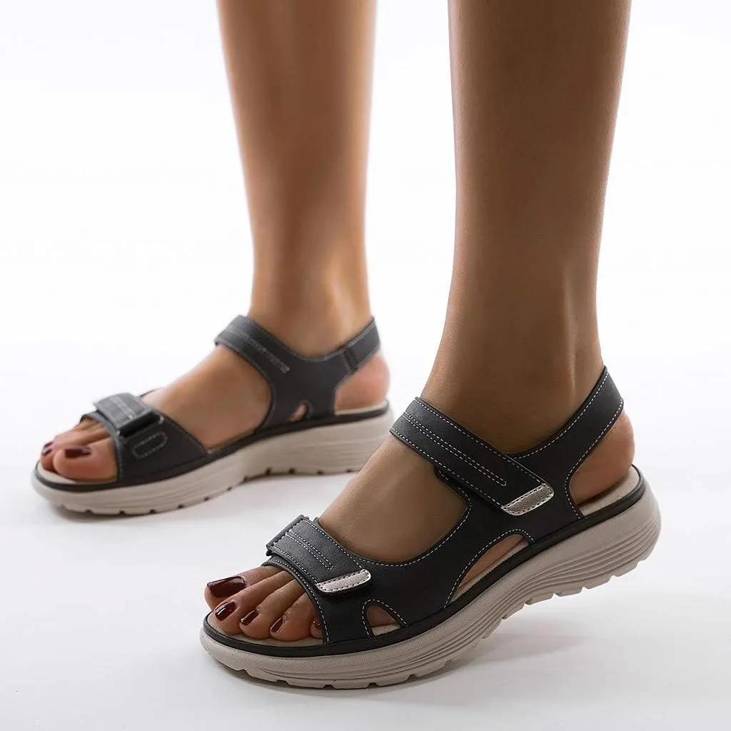 Sandals for Women Dressy Summer Wedges Sandals Breathable Sport Walking Shoes Women Non Slip Beach Women's Sandals