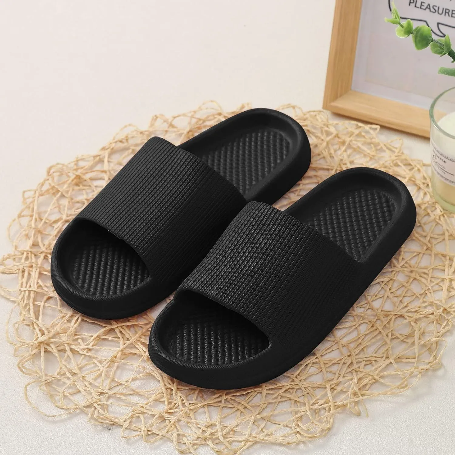 Shower Shoes Shower Slides for Women Bath Slippers Men Slides Spa Slippers Indoor Slipper for Gym Soft Sole